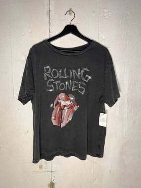 Lucky Brand Rolling Stones Hackney Diamonds Shatter Graphic T-Shirt XL